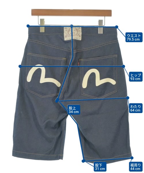 EVISU กางเกงขาสั้น