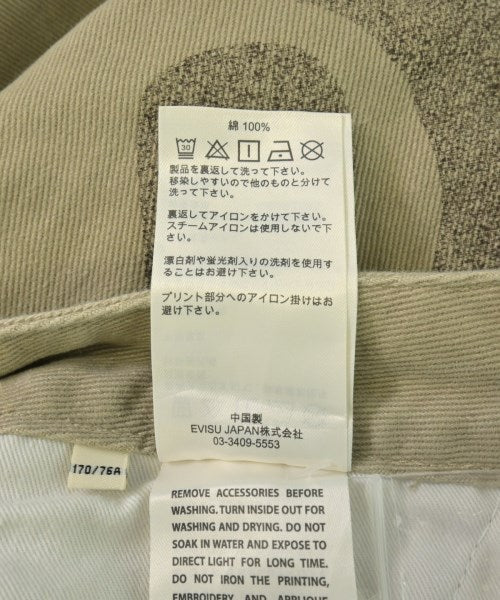 EVISU กางเกงมีกระเป๋าข้างกางเกง2-4 กระเป๋า