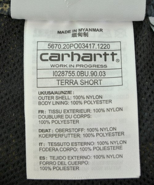 Carhartt กางเกงขาสั้น