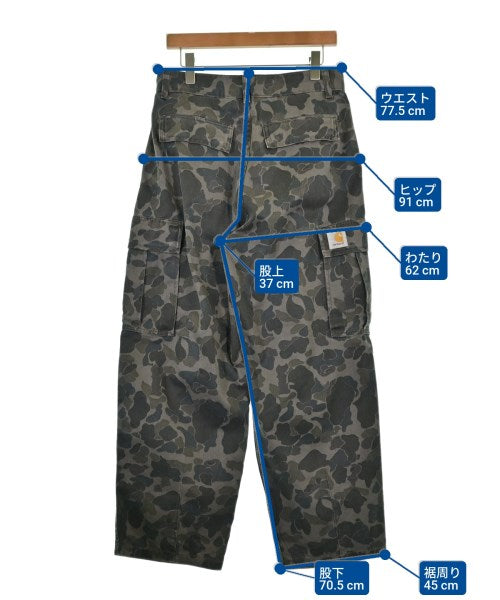 Carhartt กางเกงมีกระเป๋าข้างกางเกง2-4 กระเป๋า