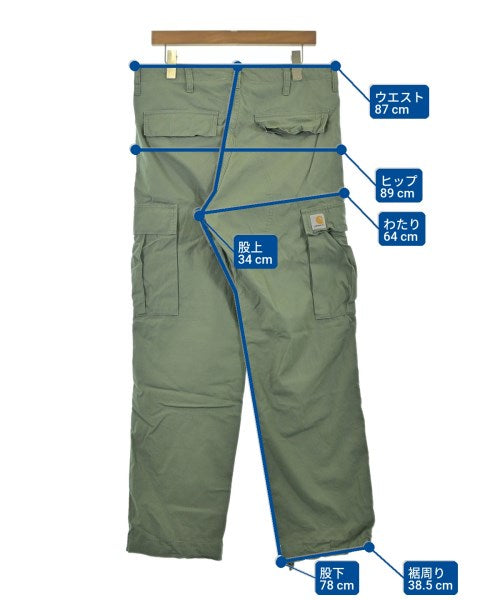 Carhartt กางเกงมีกระเป๋าข้างกางเกง2-4 กระเป๋า
