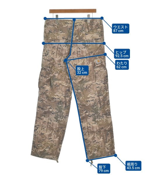 Carhartt กางเกงมีกระเป๋าข้างกางเกง2-4 กระเป๋า