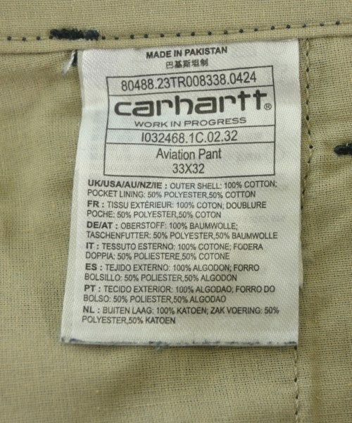 Carhartt กางเกงมีกระเป๋าข้างกางเกง2-4 กระเป๋า