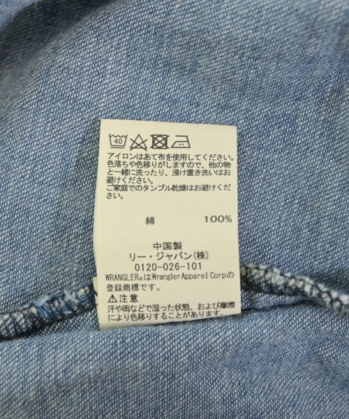 Wrangler เดรสที่เป็นเสื้อเชิ้ตตัวยาว