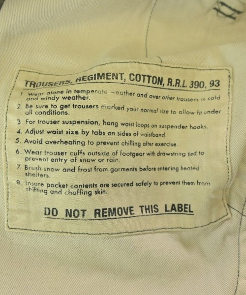 RRL กางเกงมีกระเป๋าข้างกางเกง2-4 กระเป๋า