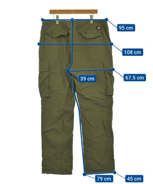 Dickies กางเกงมีกระเป๋าข้างกางเกง2-4 กระเป๋า