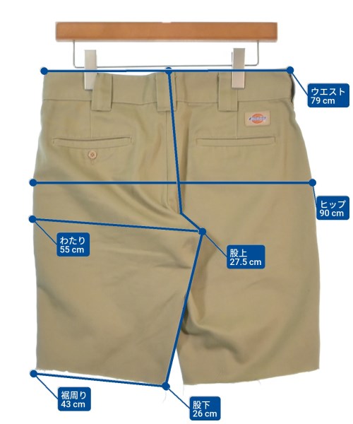 Dickies กางเกงขาสั้น