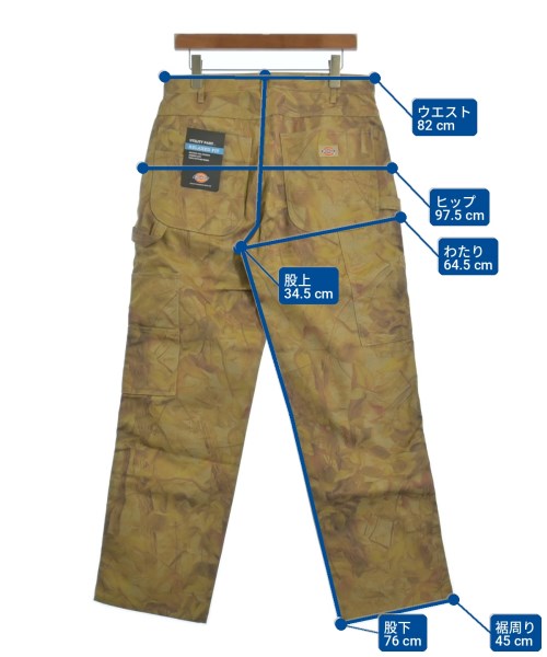 Dickies กางเกงมีกระเป๋าข้างกางเกง2-4 กระเป๋า