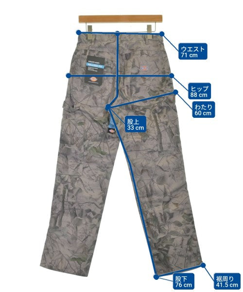 Dickies กางเกงมีกระเป๋าข้างกางเกง2-4 กระเป๋า