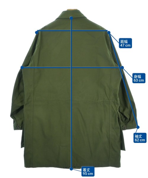 MILITARY เสื้อคลุมคอปก Soutien