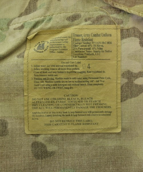 MILITARY กางเกงมีกระเป๋าข้างกางเกง2-4 กระเป๋า