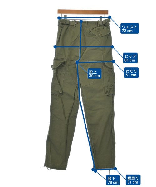 MILITARY กางเกงมีกระเป๋าข้างกางเกง2-4 กระเป๋า