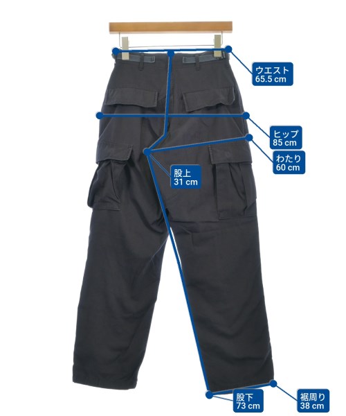 MILITARY กางเกงมีกระเป๋าข้างกางเกง2-4 กระเป๋า