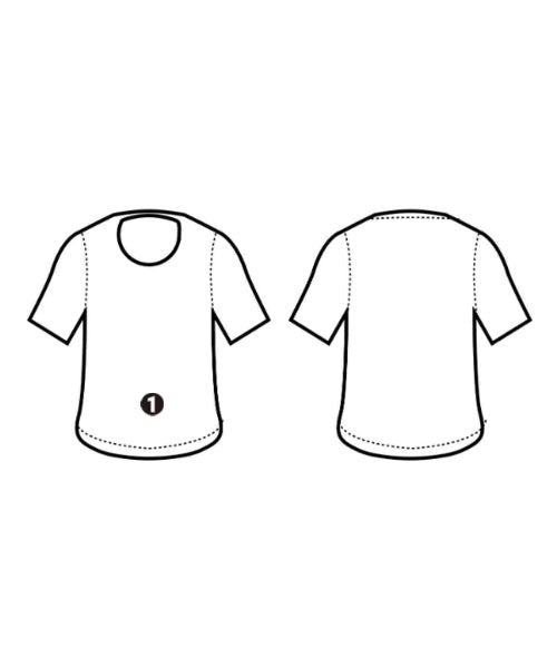 Hanes เสื้อยืด/เสื้อท็อปส์