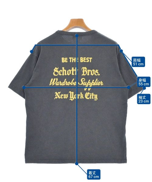 Schott เสื้อยืด/เสื้อท็อปส์