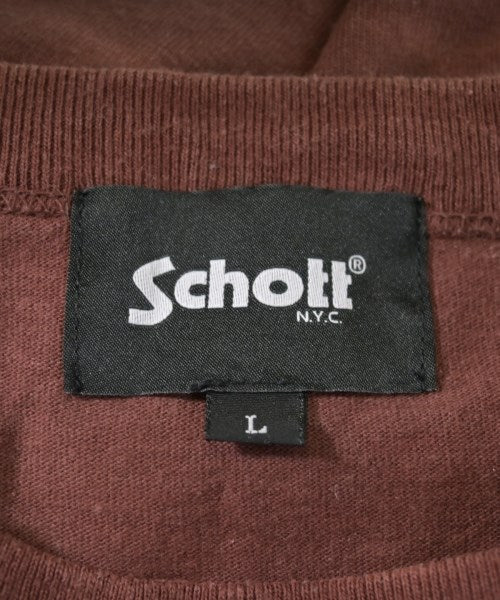 Schott เสื้อยืด/เสื้อท็อปส์