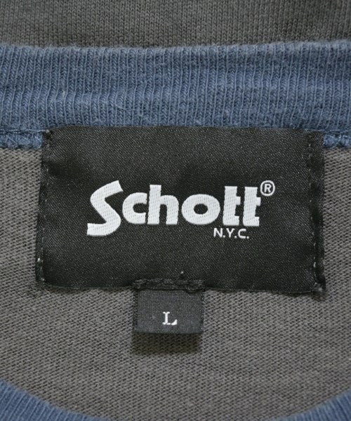 Schott เสื้อยืด/เสื้อท็อปส์