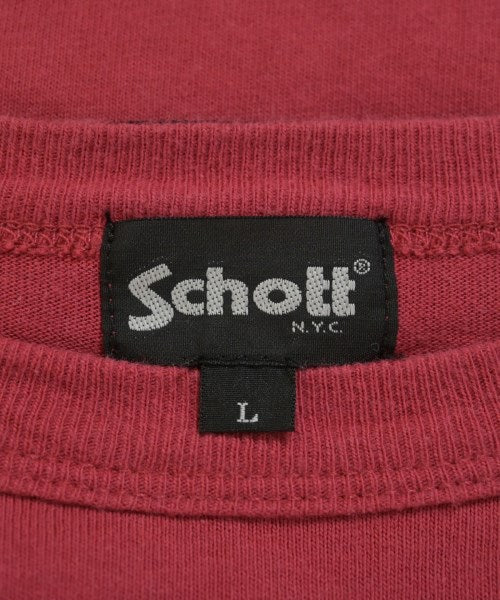 Schott เสื้อยืด/เสื้อท็อปส์