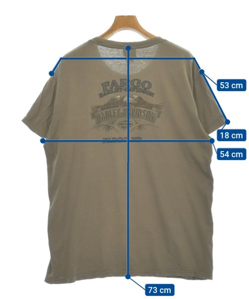 HARLEY DAVIDSON เสื้อยืด/เสื้อท็อปส์