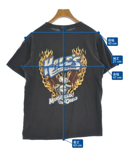 HARLEY DAVIDSON เสื้อยืด/เสื้อท็อปส์