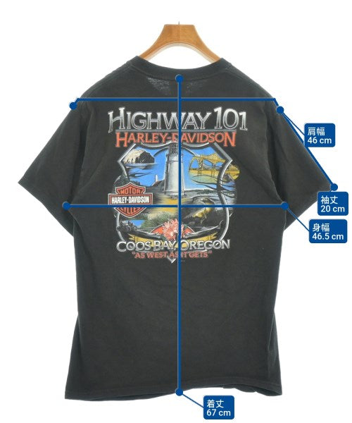 HARLEY DAVIDSON เสื้อยืด/เสื้อท็อปส์