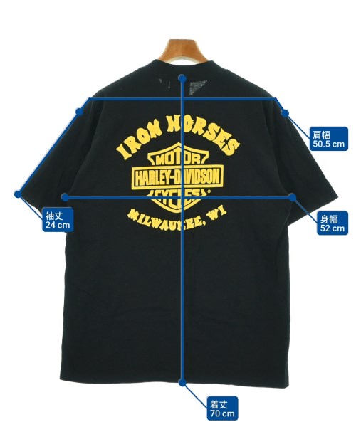 HARLEY DAVIDSON เสื้อยืด/เสื้อท็อปส์