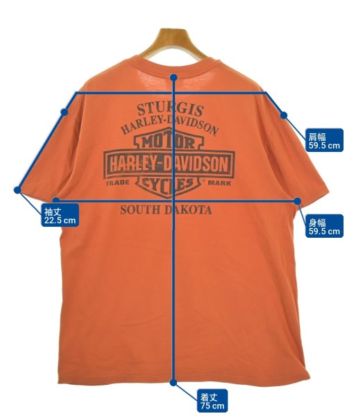 HARLEY DAVIDSON เสื้อยืด/เสื้อท็อปส์