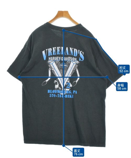 HARLEY DAVIDSON เสื้อยืด/เสื้อท็อปส์