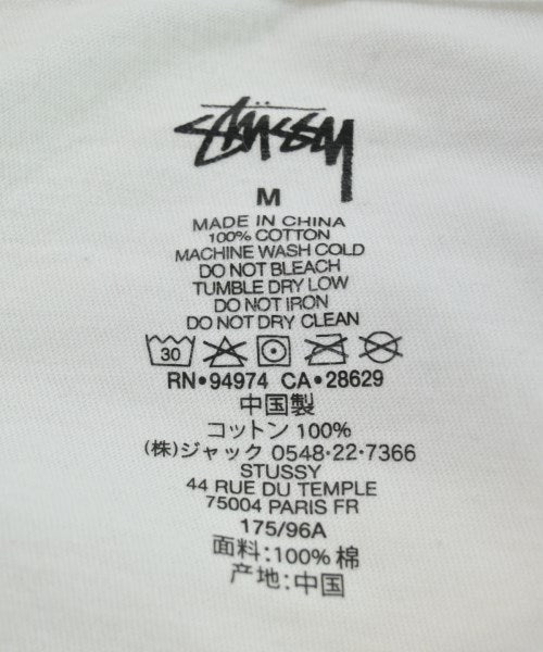 STUSSY เสื้อยืด/เสื้อท็อปส์