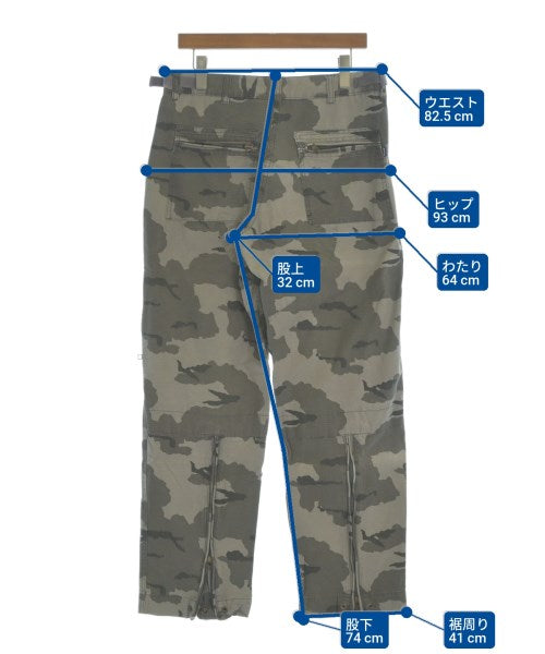 STUSSY กางเกงมีกระเป๋าข้างกางเกง2-4 กระเป๋า