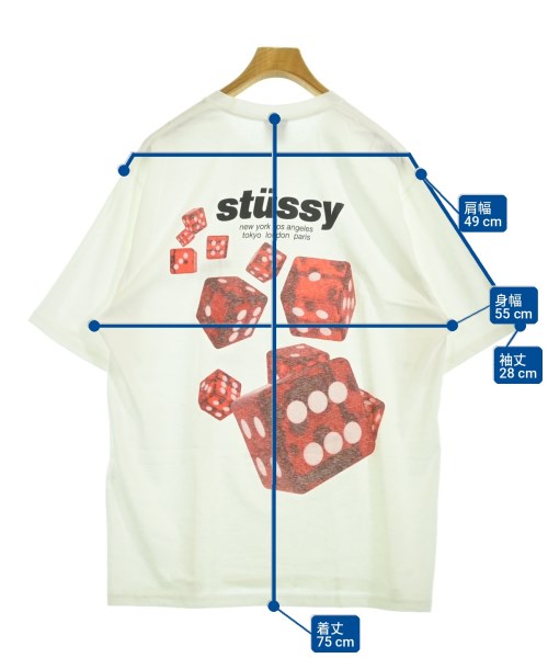 STUSSY เสื้อยืด/เสื้อท็อปส์