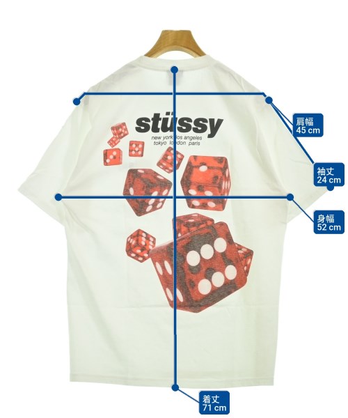 STUSSY เสื้อยืด/เสื้อท็อปส์