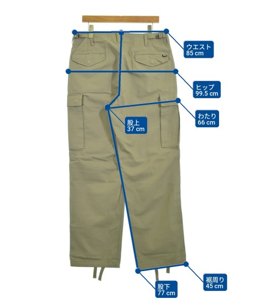 STUSSY กางเกงมีกระเป๋าข้างกางเกง2-4 กระเป๋า