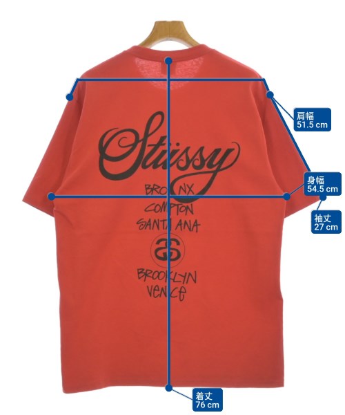 STUSSY เสื้อยืด/เสื้อท็อปส์