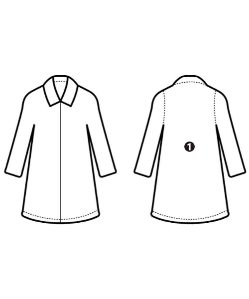 UNDER COVER เสื้อโค้ท