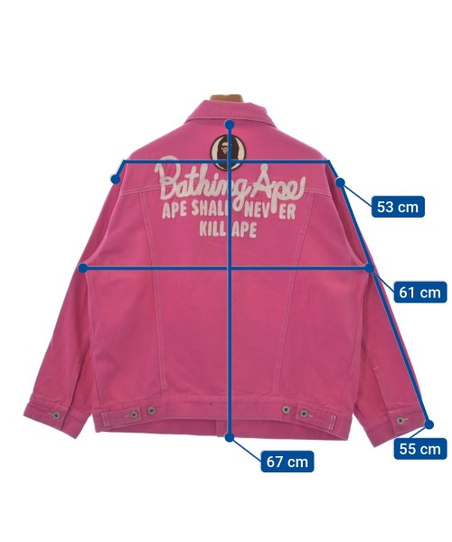 A BATHING APE แจ็คเก็ตยีนส์