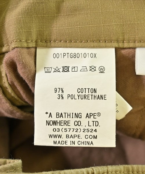 A BATHING APE กางเกงมีกระเป๋าข้างกางเกง2-4 กระเป๋า