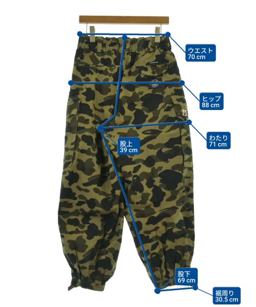 A BATHING APE กางเกงมีกระเป๋าข้างกางเกง2-4 กระเป๋า