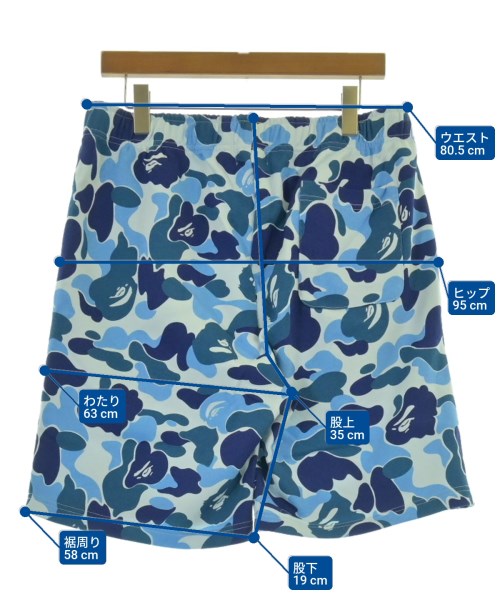 A BATHING APE กางเกงขาสั้น