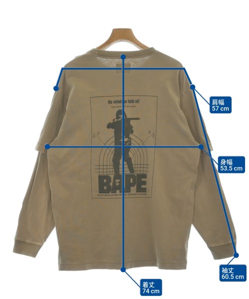 A BATHING APE เสื้อยืด/เสื้อท็อปส์