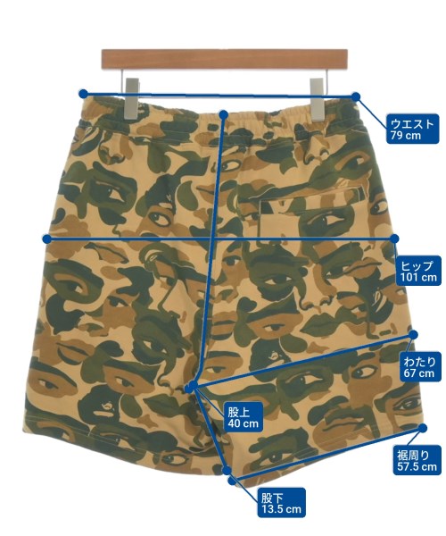 A BATHING APE กางเกงขาสั้น