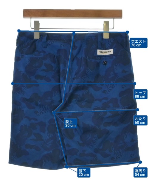 A BATHING APE กางเกงขาสั้น