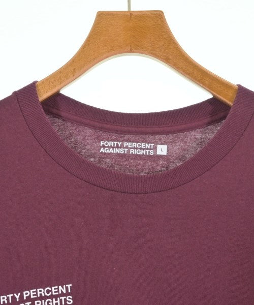 FORTY PERCENTS เสื้อยืด/เสื้อท็อปส์