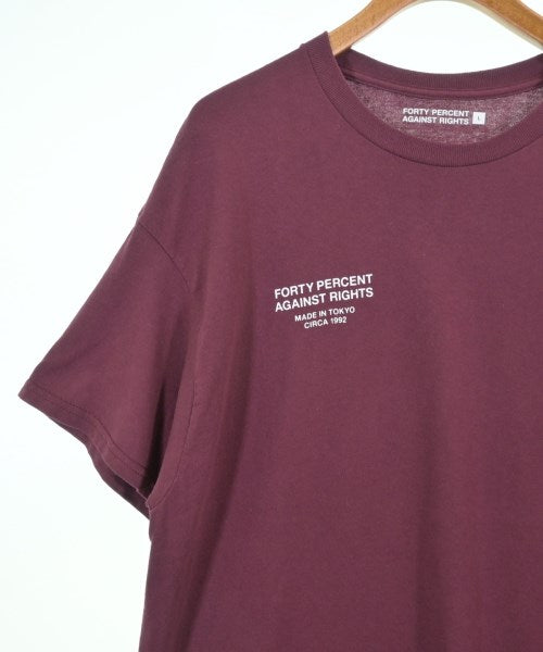 FORTY PERCENTS เสื้อยืด/เสื้อท็อปส์