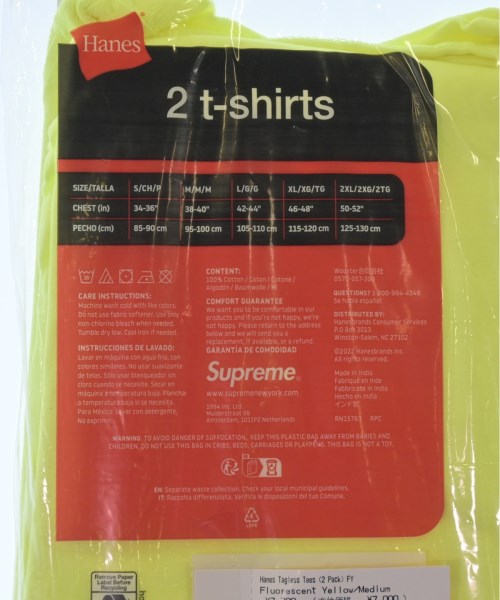 Supreme เสื้อยืด/เสื้อท็อปส์