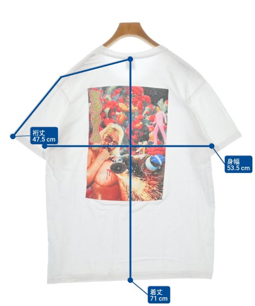 Supreme เสื้อยืด/เสื้อท็อปส์