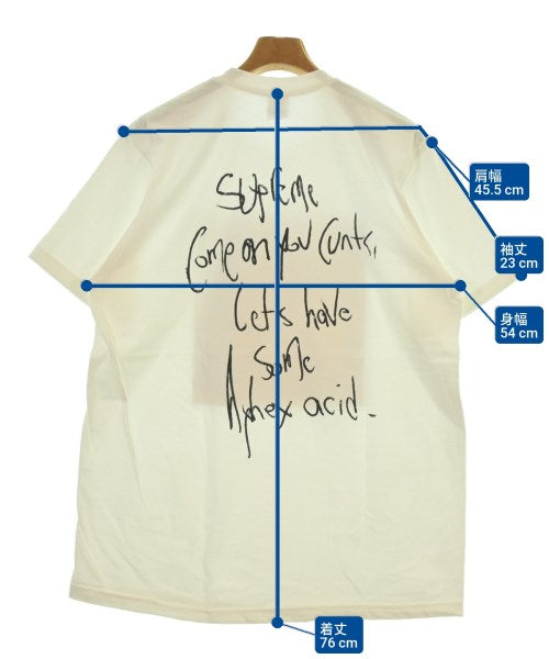 Supreme เสื้อยืด/เสื้อท็อปส์