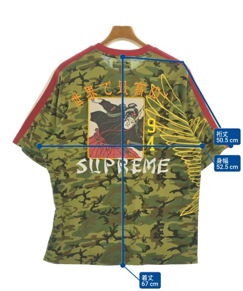 Supreme เสื้อยืด/เสื้อท็อปส์