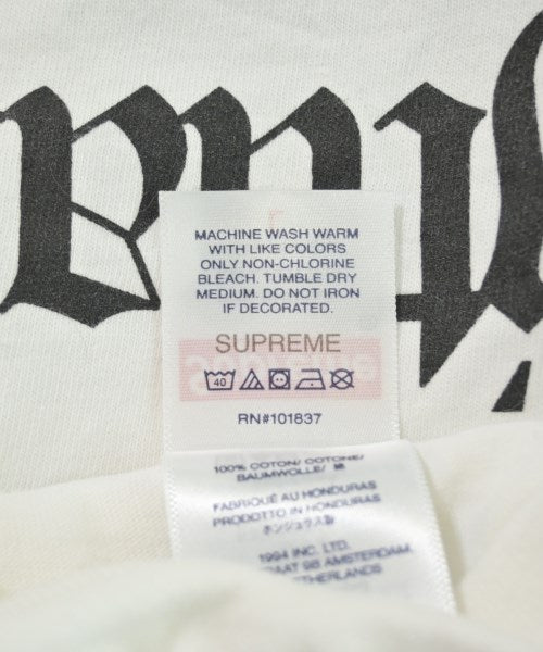 Supreme เสื้อยืด/เสื้อท็อปส์
