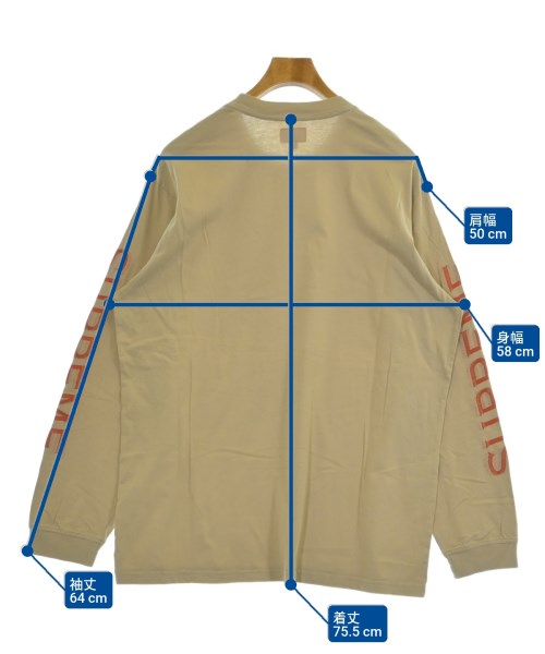 Supreme เสื้อยืด/เสื้อท็อปส์